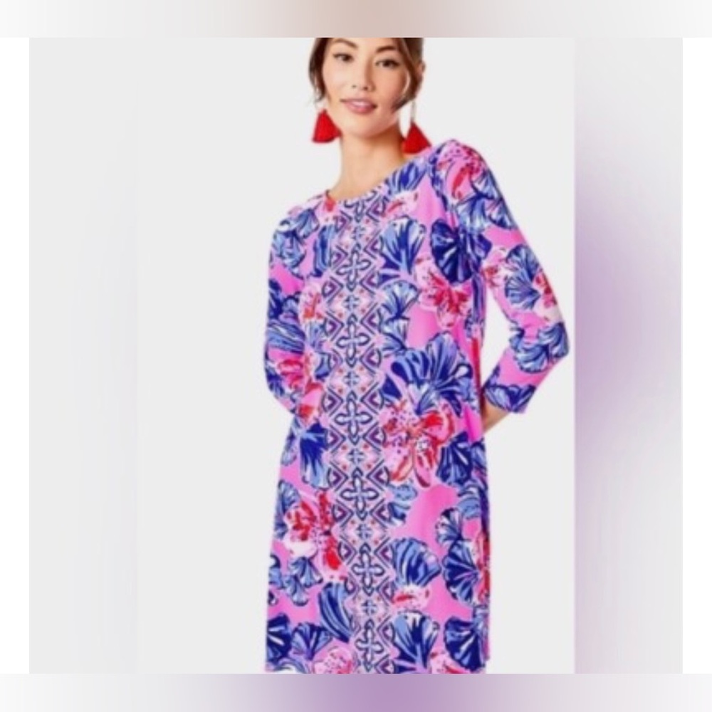 Lilly Pulitzer NWT Ophelia dress in plumeria pink size XS